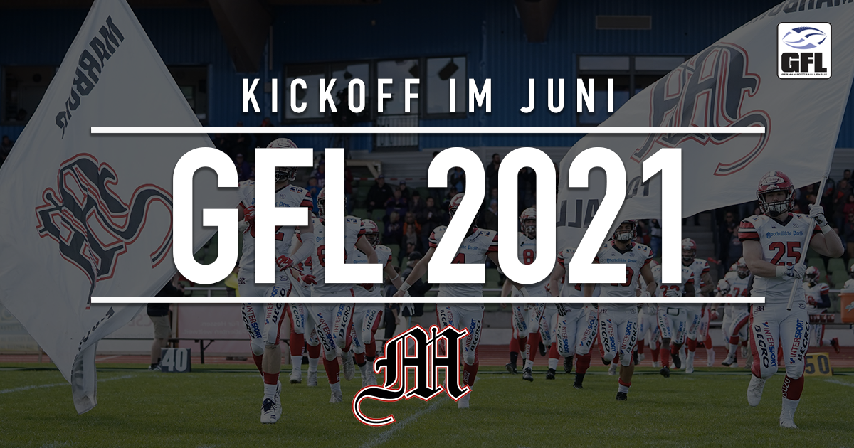 Kickoff 2021: Die GFL startet im Juni in die Saison
