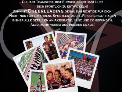 Die Marburg Mascots suchen Verstärkung