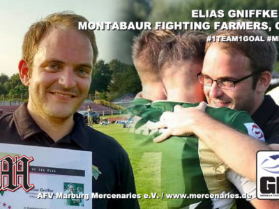 Elias Gniffke wird neuer Offense Coordinator der Marburg Mercenaries