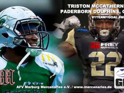 Neue Run-Power für das Marburger Backfield!