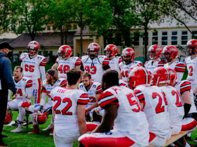 Die Mercenaries empfangen die Comets in Marburg