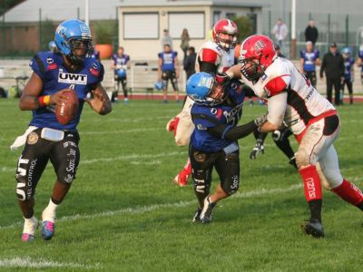 Mercenaries empfangen die Allgäu Comets