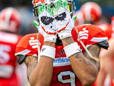 Headcoach Augie Stevens ist trotz Niederlage stolz auf seine Mercenaries