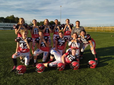 Erfolgreiches Scrimmage der Marburger Football Damen