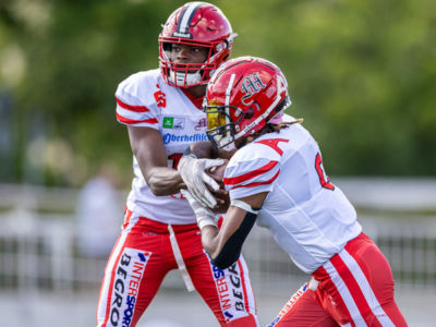 Marburg Mercenaries gewinnen ihr letztes Saisonspiel 23:20