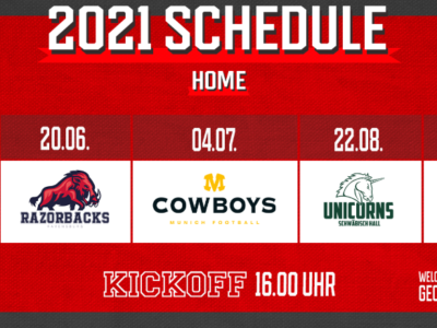 Mercenaries starten am 06. Juni 2021 in die GFL Saison
