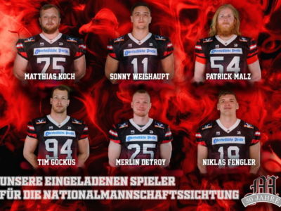 Gleich sechs Mercenaries für das Sichtungscamp der Nationalmannschaft nominiert