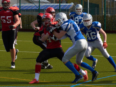 GFL-Juniors Saisonauftakt: Hessenderby im Georg-Gassmann-Stadion