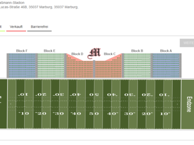Marburg Mercenaries starten Online -Ticketverkauf