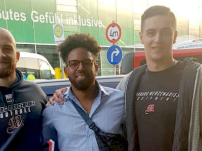Micah Brown ist in Deutschland angekommen
