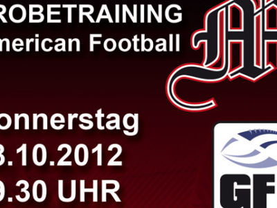 Einladung zum Probetraining