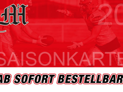 Saisonkarten 2020 erhältlich