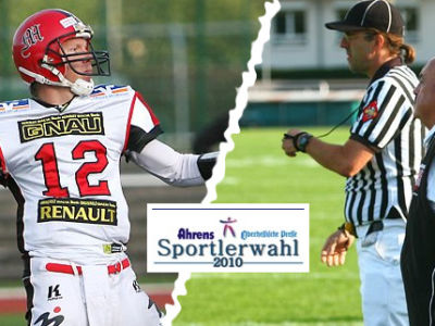 Sportlerwahl 2010 mit Joachim Ullrich, Joe Roman & Marburg Mercenaries