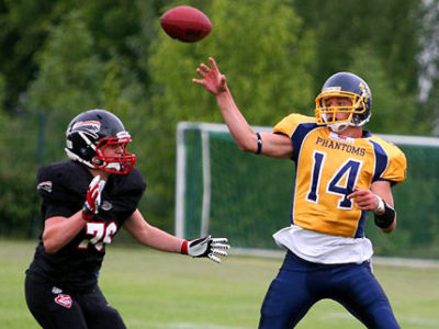 Quarterback Quartett bei den Söldnern
