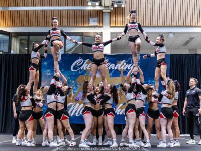 Erfolgreiche Cheerleading Landesmeisterschaft Mitte 2025 #ALLIN