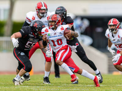 Auswärtsspiel in Fulda: Die Mercenaries wollen die Fulda Saints ein zweites Mal besiegen